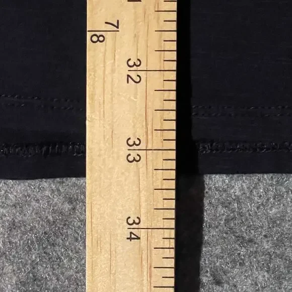 J Jill Women's Scoop-Neck Stretch Cuffed Sleeve Knit Tee Dress Navy Blue Size MP - Picture 10 of 10